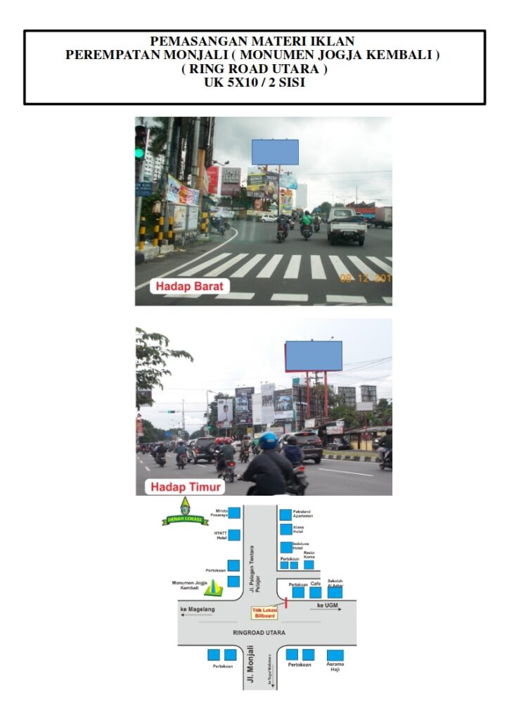 jogja jl ringroad utara monjali 5x10