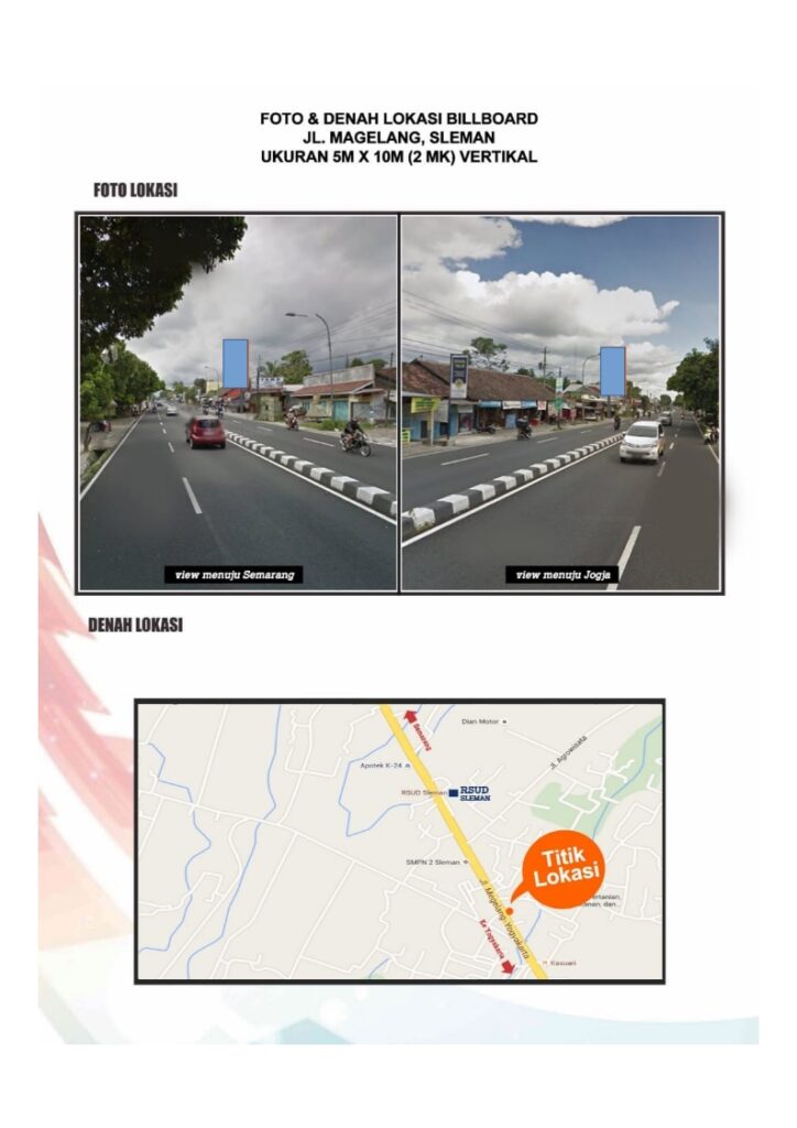 sleman jl magelang 5x10