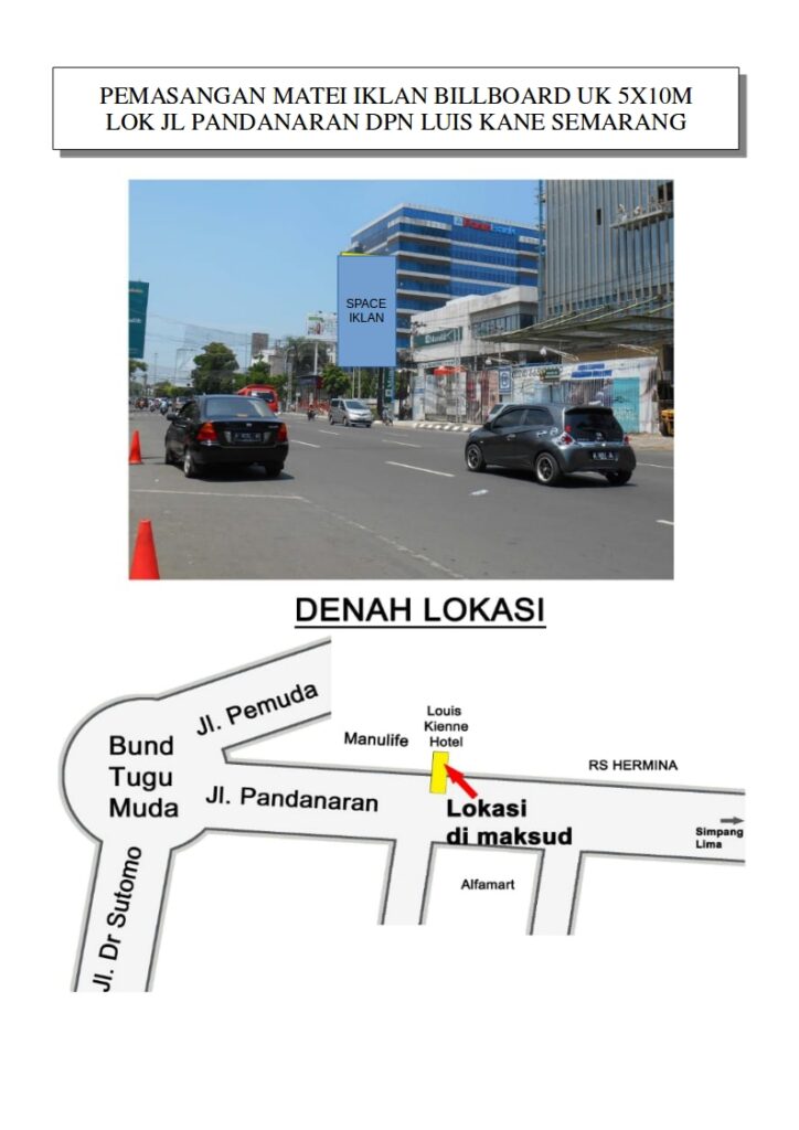 smg jl pandanaran 5x10m