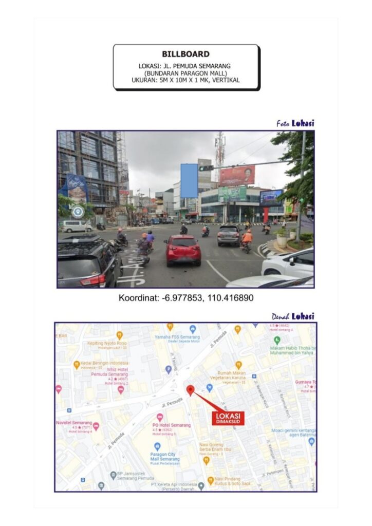 BILLBOARD smg jl pemuda 5x10