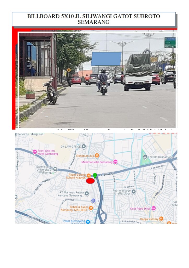 smg jl siliwangi gatot subroto 5x10