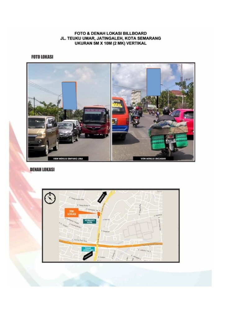 smg jl teuku umar 5x10 v